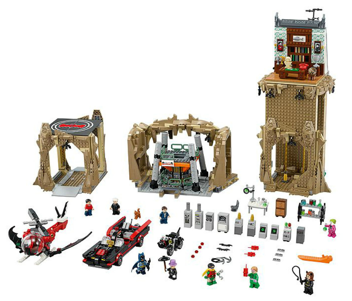 Lego Batcave 01