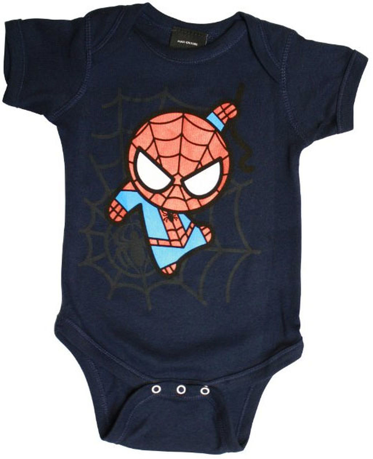 Spider-Man Curvy Webs Baby Onesie