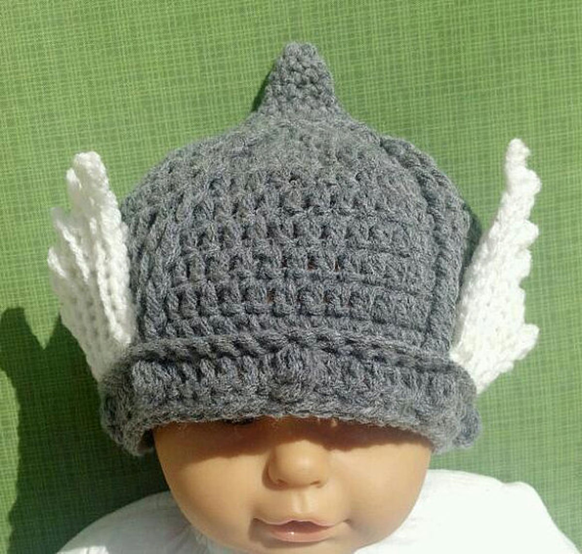 Thor Baby Helmet Crochet Pattern