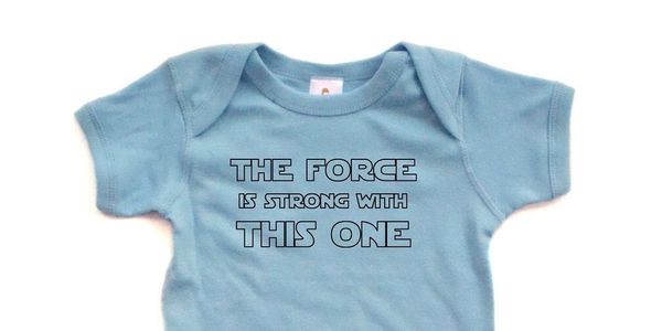 the-force-is-strong-with-this-one onesie